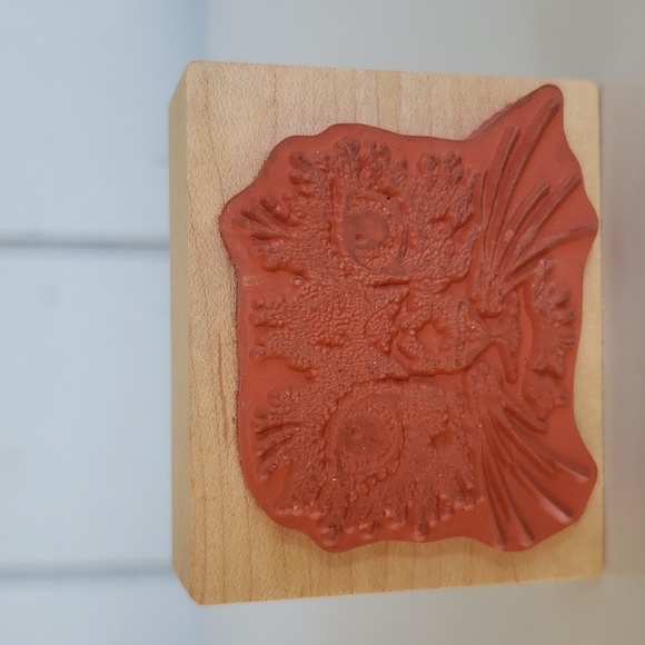 2 Stamps Cat Stamp Deep Red Cat Prints - Picture 3 of 9